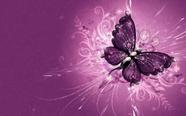 Mouse Pad Gamer Borboleta Lilas a Metamorfose (58cm x 30cm)