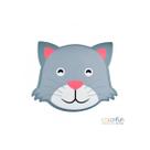 Mouse pad gamer colorfun cat classico e imã de geladeira