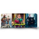 Mouse Pad Gamer Cyberpunk 2077 Personagens Mouse Pad Gamer Cyberpunk 2077 Personagens