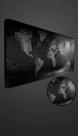 Mouse Pad Gamer Extra Grande 120x50 Mapa Global