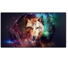 Mouse Pad Gamer Extra Grande Lobo Bordas Costuradas Base Antiderrapante Mouse Pad Gamer Extra Grande Lobo Bordas Costuradas Base Antiderrapante