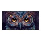 Mouse Pad Gamer Gigante Tecido De Coruja Olhos Famintos 700x350X3 mm Mousepad Grande Mp-7035c