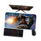 Mouse pad Gamer Grande - GUARDIÕES DA GALÁXIA GROOT E ROCKET RACCOON 1 - 90x40 80x40 60x40 70x30 Mouse pad Gamer Grande - GUARDIÕES DA GALÁXIA GROOT E ROCKET RACCOON 1 - 90x40 80x40 60x40 70x30