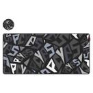 Mouse Pad Gamer Pcyes Signature Extended Black Vulcan - 900 X 420 - Pms90X42Bv