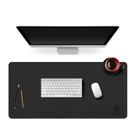 Mouse Pad Gamer Preto 90x40 60x40 25x20 DeskPad material ecológico Sintético Impermeável Com Porta Copos