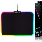 Mouse Pad Gamer RGB Exbom MP-LED2535 25x35cm Borda Silicone 13 Modos USB Antiderrapante