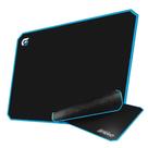 Mouse Pad Gamer Speed Borda Costurada Azul 350X440mm Para Mouse Fps Razer Redragon Alta Precisão Base Emborrachada de Microfibra