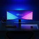 Mouse Pad Gamer Vidro Akko Glass-Gaming Preto 500x400xx3 MM cor:preto