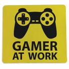 Mouse Pad Geek Gamer At Work