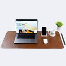 Mouse Pad Grande Em Couro Legítimo Deskpad 70x38cm Premium