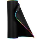 Mouse pad grande estendido macio com iluminação