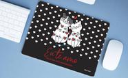 Mouse Pad Grande Presente Gatinhos Namorados