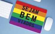 Mouse Pad Grande, Sejam Bem Viados