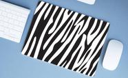 Mouse Pad Grande, Zebra