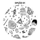 Mouse Pad Harry Potter Redondo 19cm Borracha Antiderrapante