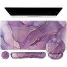 Mouse Pad iCasso Morado XXL 90x40 cm Juego Ergonómico