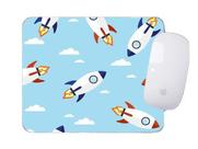 Mouse Pad Infantil Kids Foguetes