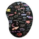 Mouse Pad Life Lifestyle com apoio para o pulso Mouse Pad Life Lifestyle com apoio para o pulso