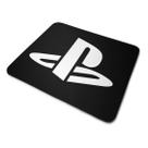 Mouse Pad Logo Playstation Branco