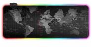 MOuse Pad Mapa Mundi RGB Gamer com Led MOuse Pad Mapa Mundi RGB Gamer com Led