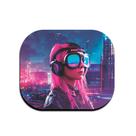Mouse Pad Neoprene 3mm 25x21cm Menina Cyberpunk Mouse Pad Neoprene 3mm 25x21cm Menina Cyberpunk