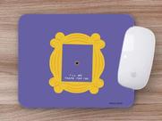 Mouse Pad Neoprene Geek Quadro Friends