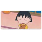 Mouse Pad para jogos Anime Chibi Maruko-Chan Grande 80x30cm