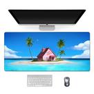 Mouse pad para jogos Thspinut Anime Kame House à prova d'água 35,5 x 15,7 cm Mouse pad para jogos Thspinut Anime Kame House à prova d'água 35,5 x 15,7 cm