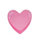 Mouse Pad Pink Vibes Coração Letron