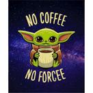 Mouse Pad Plano Geek - Nerd - Emborrachado 18x21 Cm Baby ioda