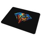 Mouse Pad preto de Espuma com Estampa Sortida Exbom