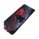 Mouse Pad RGB Itachi Uchiha Com Luz De Fundo, Tapete De Mesa LED Para Jogos, Acessórios De Gaming