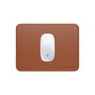Mouse Pad Satechi de material vegano ergonômico reversível marrom