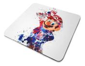 Mouse Pad Super Mario Explosão De Tinta Mouse Pad Super Mario Explosão De Tinta