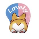 Mouse Pad Wristrest Corki Keji EXCO Super Large para menina