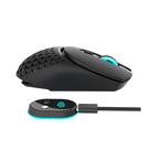 Mouse para computador MKETech Tri-Mode sem fio RGB recarregável