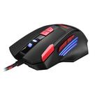 Mouse para jogos com fio Bloodbat Gm18 Design ergonômico 3200dpi 4gears Mouses ópticos