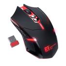 Mouse para jogos sem fio T-DAGGER com LED vermelho retroiluminado Mouse para jogos sem fio T-DAGGER com LED vermelho retroiluminado
