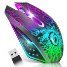 Mouse para jogos sem fio VersionTech. Preto recarregável Mouse para jogos sem fio VersionTech. Preto recarregável