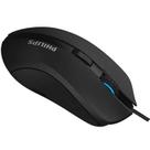 Mouse Philips Gamer Jogo Rgb Usb 2.0 Com Fio 2400 Dpi Spk9313