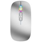 Mouse Recarregável Com 2 Bluetooth + USB Para Macbook Air Pro M1 M2 M3