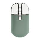 Mouse recarregável sem fio Jieruideng 2.4G 2400DPI verde