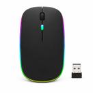 Mouse Recarregável Sem Fio Wireless 2.4ghz Led