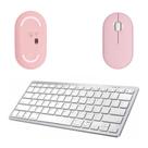 Mouse Rosa/Teclado Bluetooth Galaxy Tab A7 Lite T220/225 8,7