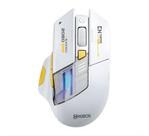 Mouse S Fio Gamer 2400 Dpi Recarregável Bluetooth + Usb 2.4g Preto