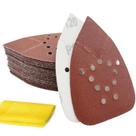 Mouse Sander Pads S&F STEAD & FAST 120 Grit, pacote com 50, mais pano aderente