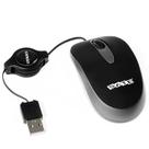 Mouse Satellite USB A-80 Retratil Preto e Cinza Mouse Satellite USB A-80 Retratil Preto e Cinza