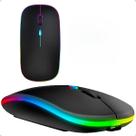 Mouse Sem Fio Bateria Recarregável Wireless Rgb 2.4 Ghz