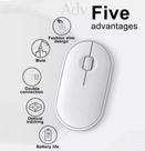 Mouse Sem Fio Bluetooth Para Tablet M10 Lenovo Plus Cor Branco