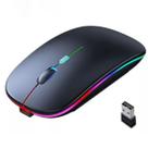 Mouse Sem Fio Bluetooth Recarregável 1600DPI 2.4 GHz